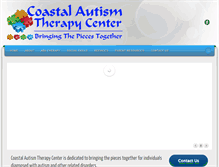 Tablet Screenshot of coastalautism.com